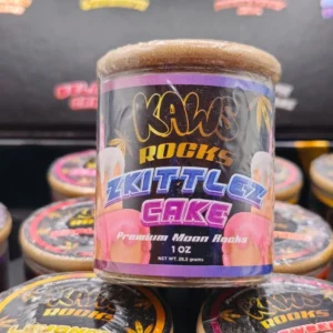 Kaws Moonrocks-Zkittlez Cake